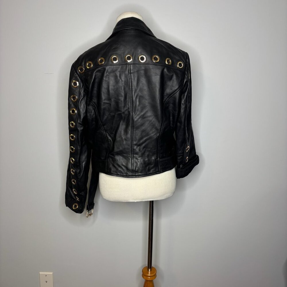 Cleobella - Black Baxter Leather Jacket - Picture 8 of 9